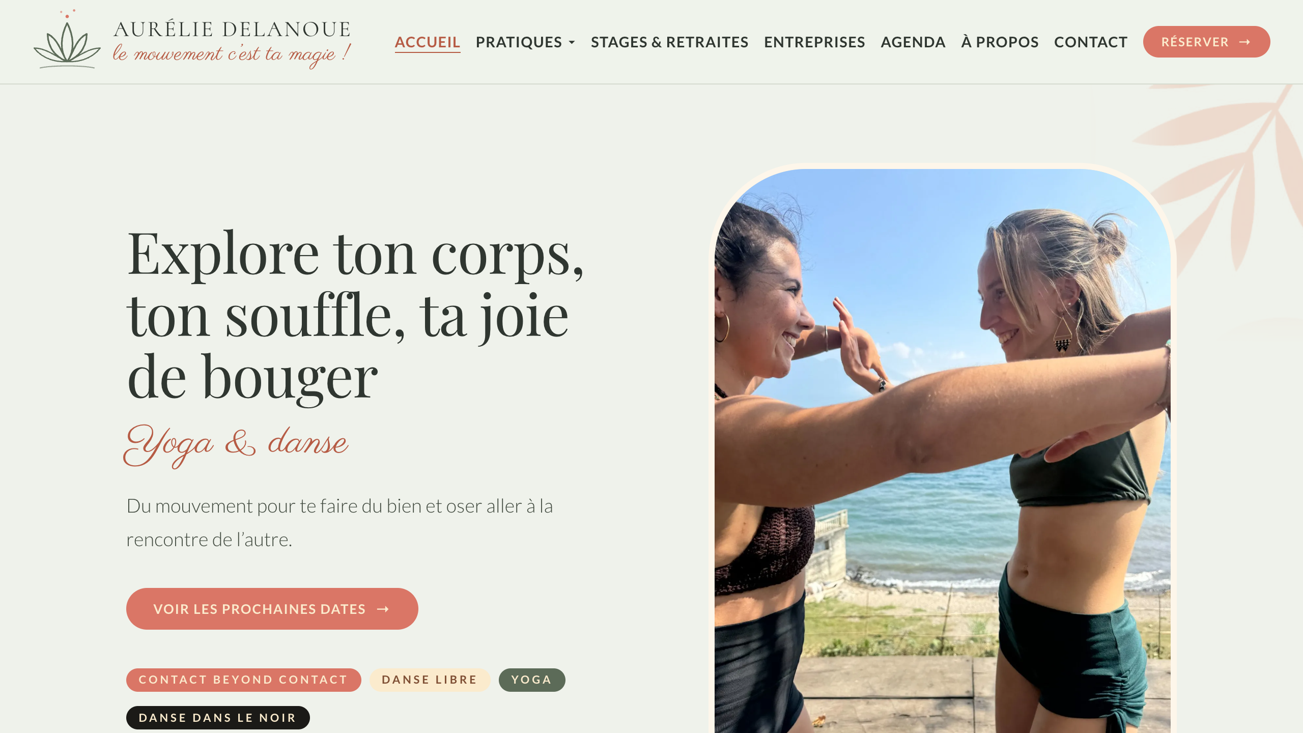 Screenshot Aurélie Delanoue